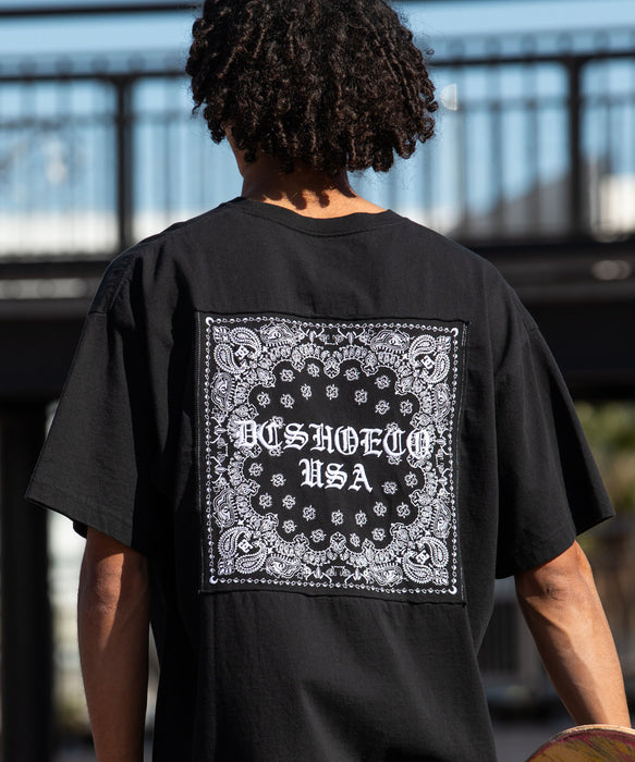 DC Shoes メンズ 26 HIDDEN BANDANA SS Tシャツ 【2026年夏モデル】