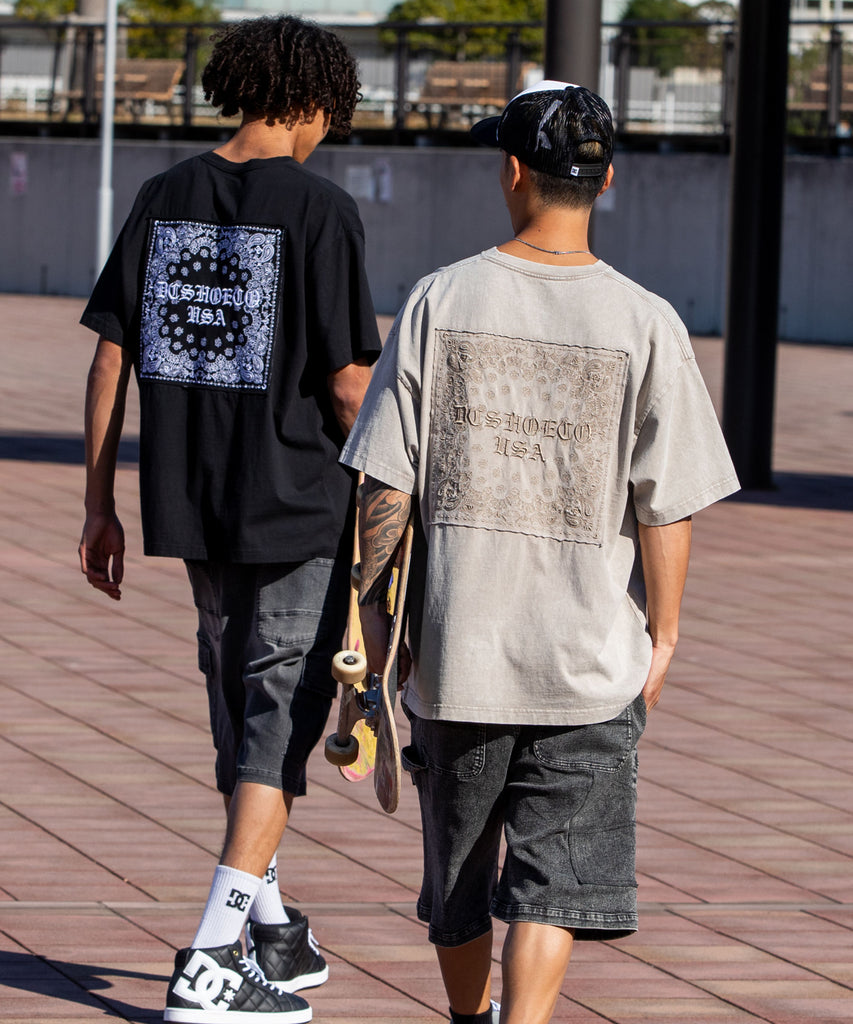 DC Shoes メンズ 26 HIDDEN BANDANA SS Tシャツ 【2026年夏モデル】