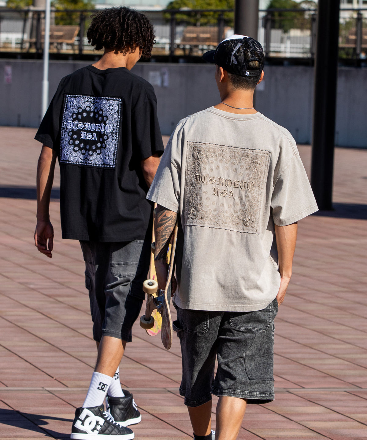 DC Shoes メンズ 26 HIDDEN BANDANA SS Tシャツ 【2026年夏モデル】