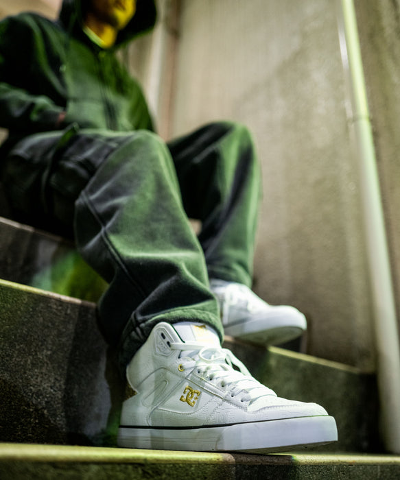 DC SHOES ユニセックス ハイカットスニーカー PURE HIGH-TOP SE SN フットウェア 【2026年秋冬モデル】
