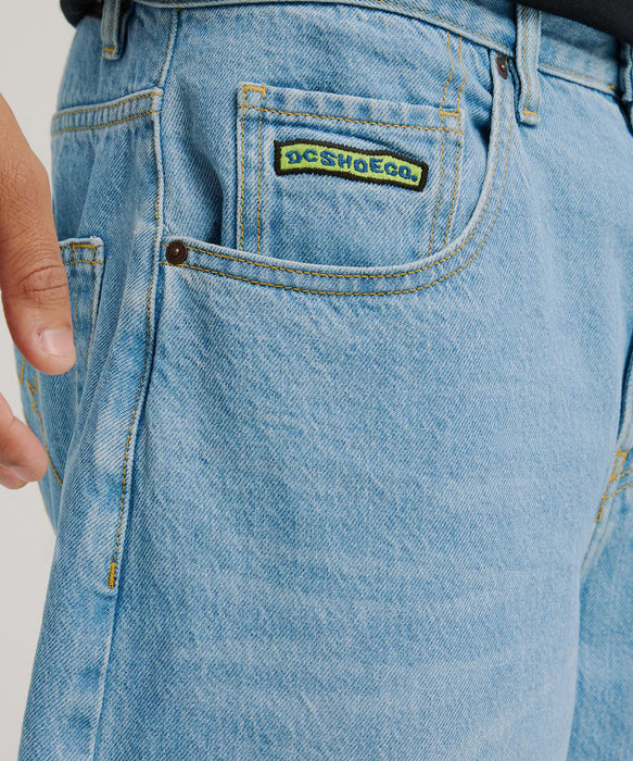 DC SHOES メンズ BARREL DENIM ロングパンツ 【2026年秋冬モデル】