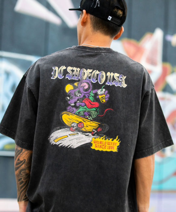 DC SHOES メンズ 26 SPRINT RAT SS Tシャツ 【2026年春夏モデル】