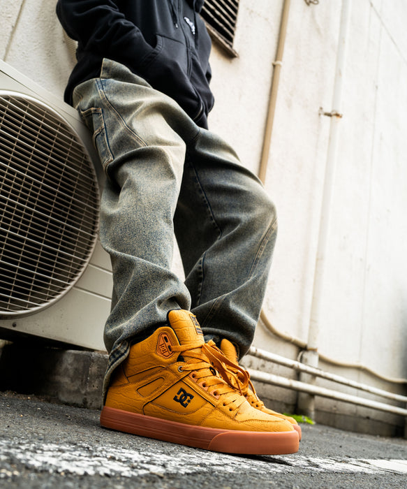 DC SHOES ユニセックス ハイカットスニーカー PURE HIGH-TOP SE SN フットウェア 【2026年秋冬モデル】