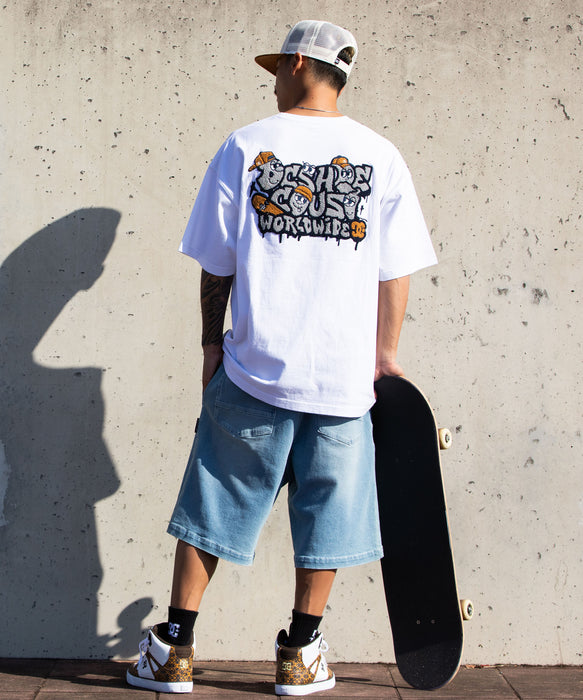 DC SHOES メンズ 26 SK CREW SS Tシャツ 【2026年春夏モデル】