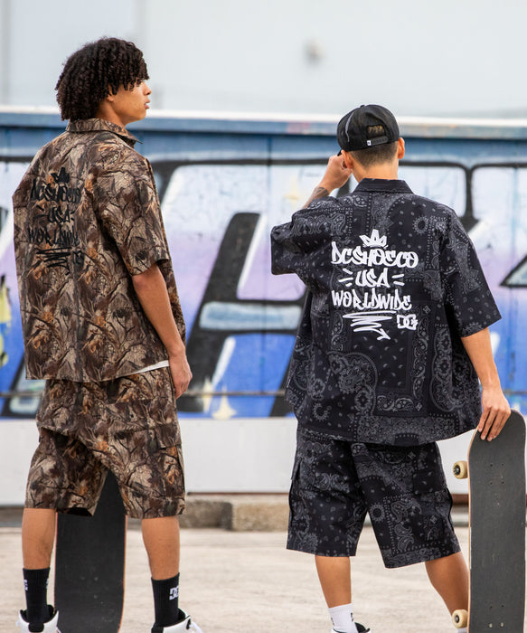 DC Shoes メンズ 26 WORKERS SHIRT SS 半袖シャツ 【2026年夏モデル】