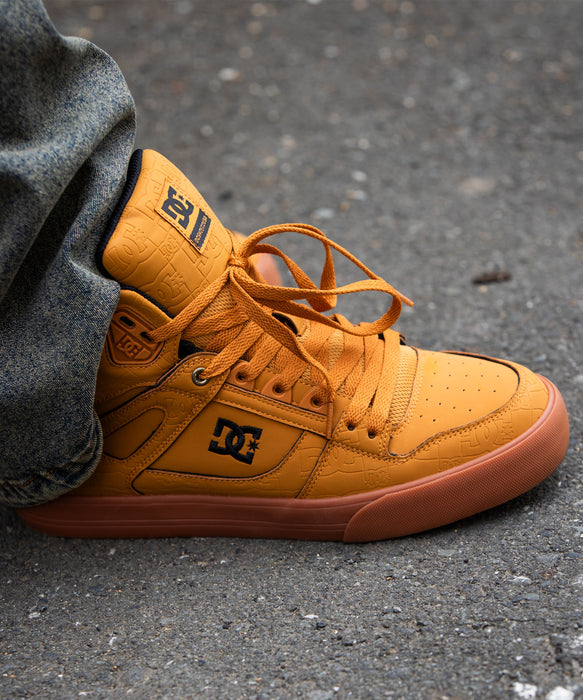 DC SHOES ユニセックス ハイカットスニーカー PURE HIGH-TOP SE SN フットウェア 【2026年秋冬モデル】