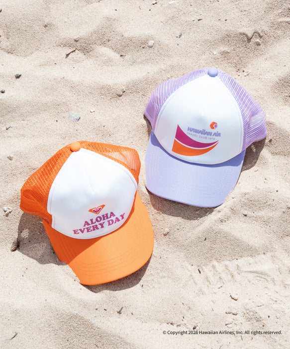 ROXY x HAWAIIAN AIRLINES】CAP メッシュキャップ ＜2026年夏モデル＞