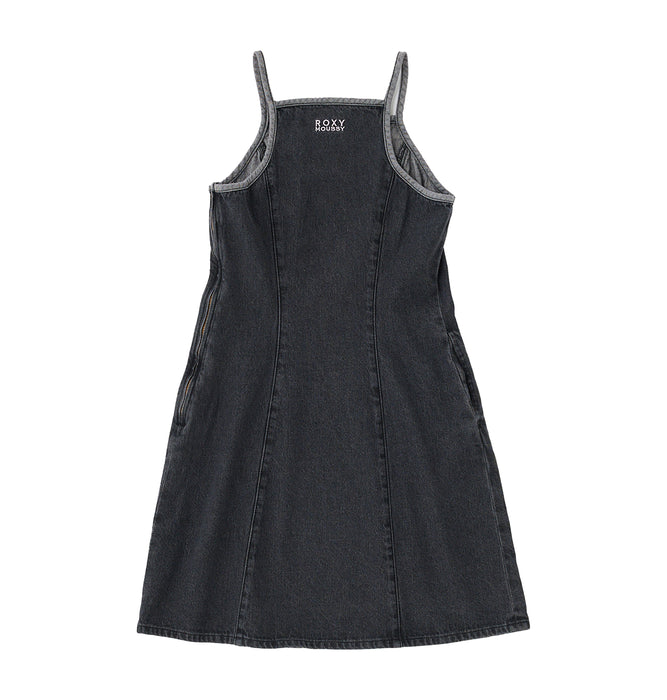 【ROXY x MOUSSY】Roxy DENIM CAMI DRESS デニムワンピース