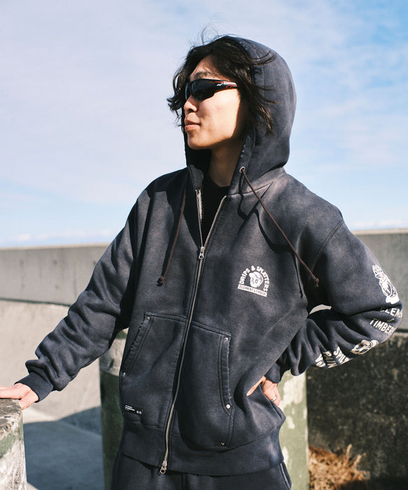 ELEMENT メンズ TIMBER DRIPS ZIP HOOD ジップパーカー 【2026年秋冬モデル】