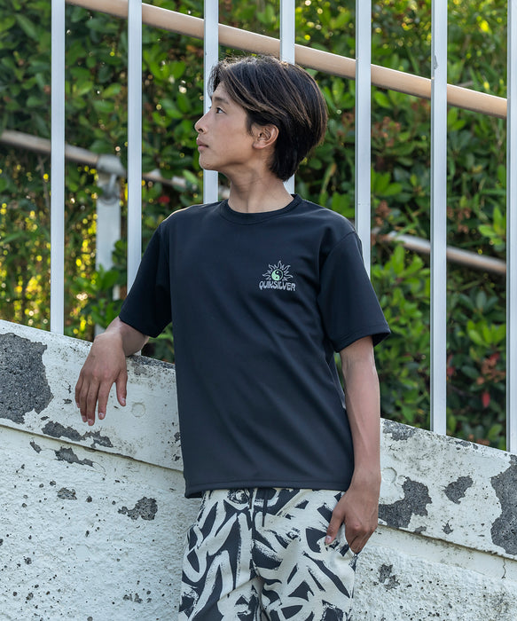 QUIKSILVER キッズ FUSION ST YOUTH Tシャツ　吸汗速乾 　UPF50+【2026年秋冬モデル】