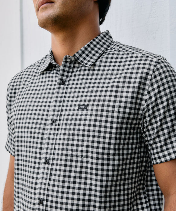 【SALE】RVCA メンズ HAWAII GINGHAM SS 半袖シャツ 【2026年春夏モデル】