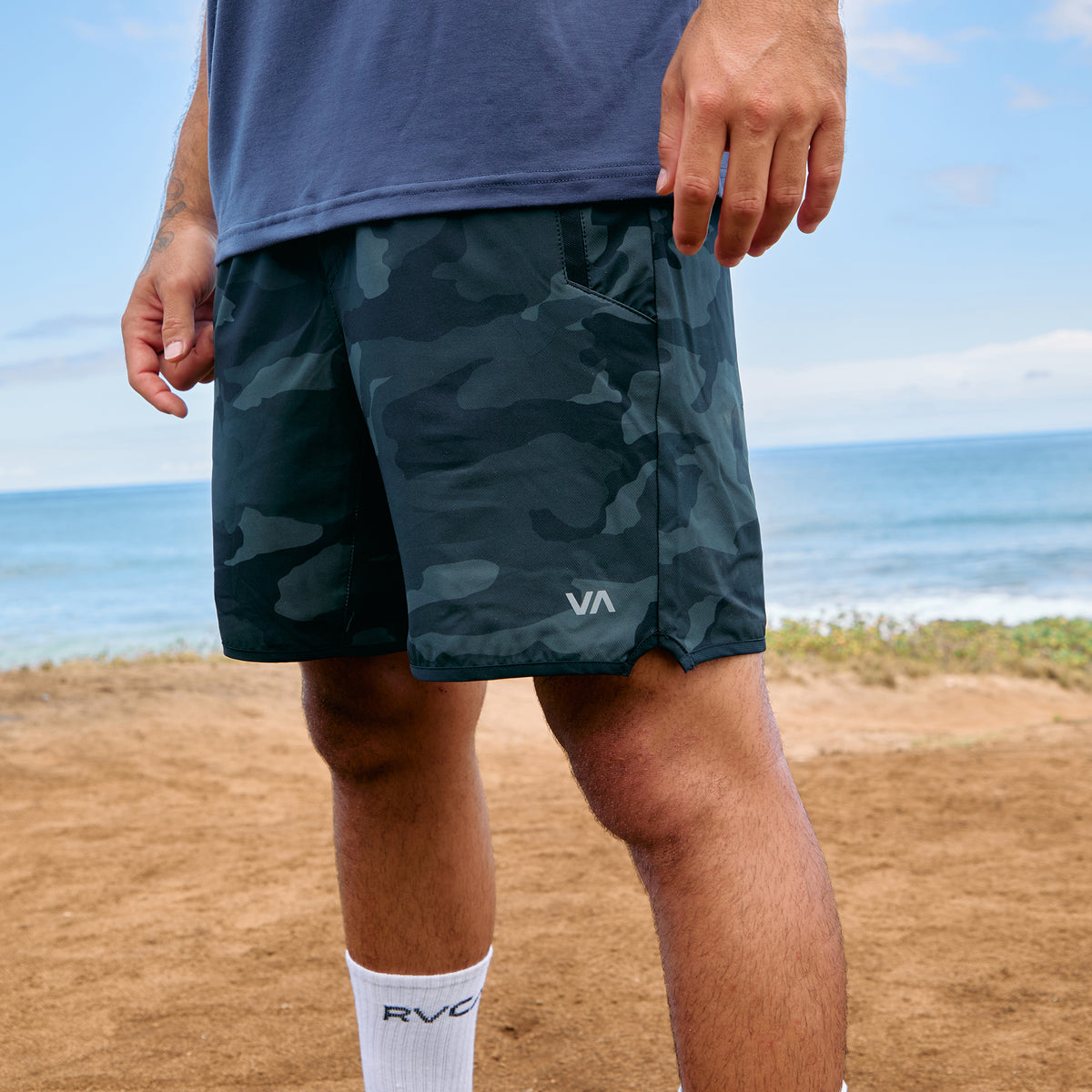 OUTLET】【直営店限定】RVCA SPORT メンズ YOGGER STRETCH 17 ショート