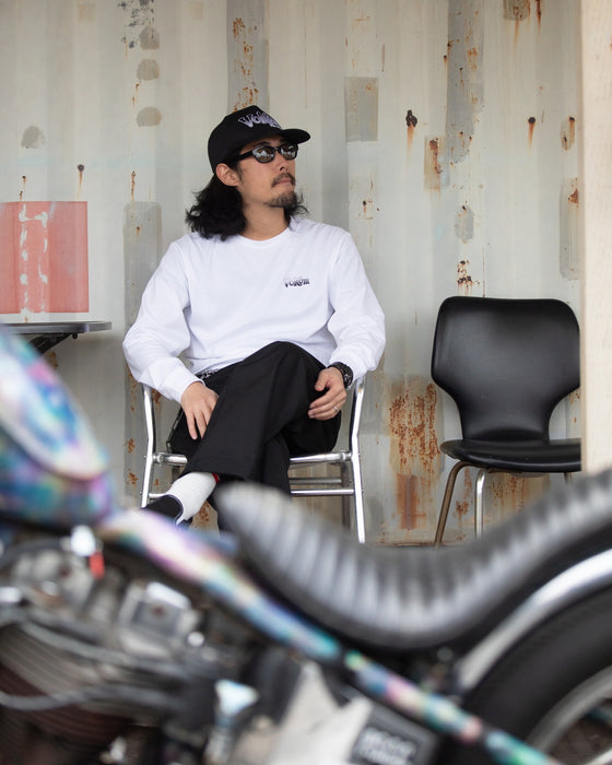 【直営店限定】 VOLCOM メンズ FUSTY WORKS 2025 LS TEE Ⅰ ロンT 【2026年春夏モデル】