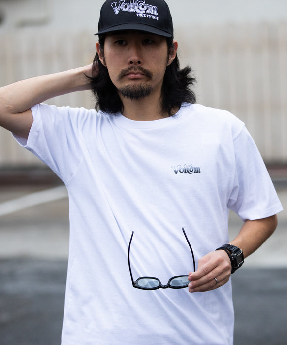 【直営店限定】 VOLCOM メンズ FUSTY WORKS 2025 SS TEE Ⅱ Tシャツ 【2026年春夏モデル】
