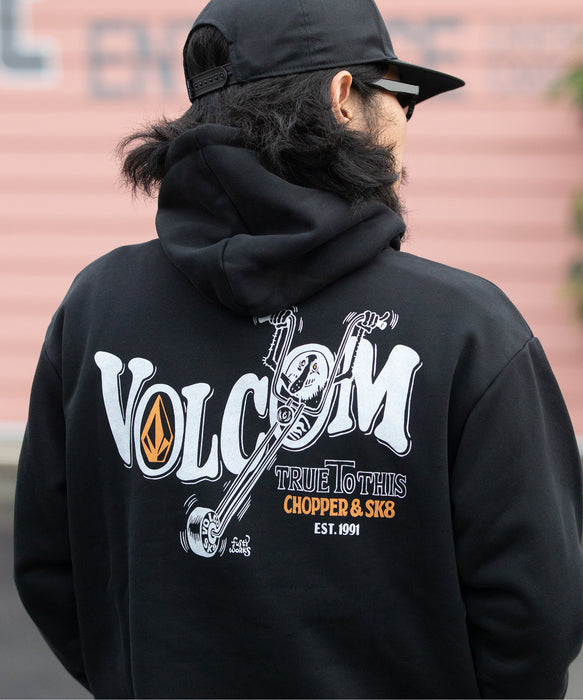 直営店限定】 VOLCOM メンズ FUSTY WORKS 2025 HOODY パーカー 【2026