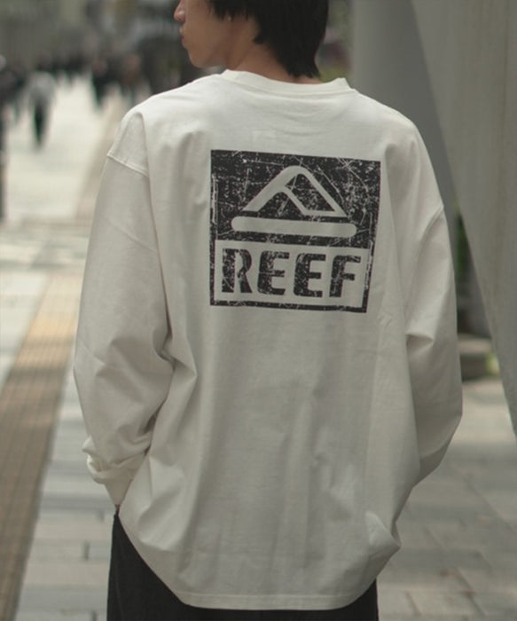 【SALE】REEF BOX LOGO LS T バックプリント ロンT 【2026年春夏モデル】