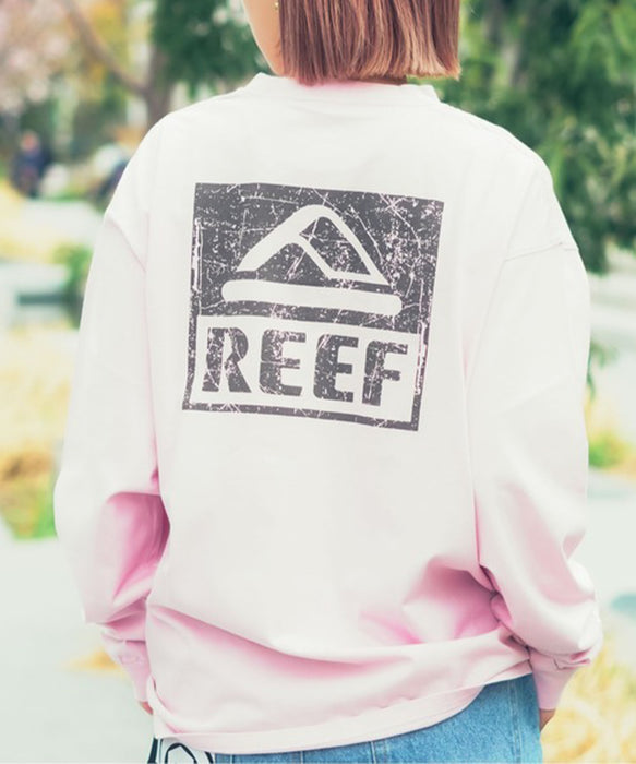 【SALE】REEF BOX LOGO LS T バックプリント ロンT 【2026年春夏モデル】