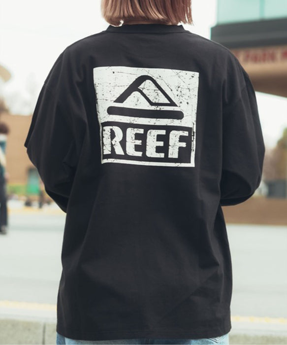 【SALE】REEF BOX LOGO LS T バックプリント ロンT 【2026年春夏モデル】