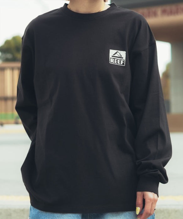 【SALE】REEF BOX LOGO LS T バックプリント ロンT 【2026年春夏モデル】