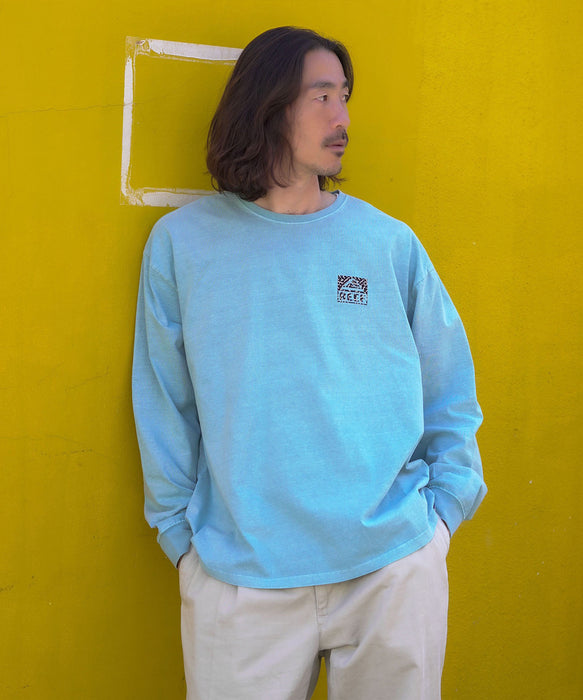 【SALE】REEF 80S BOX LOGO LS T バックプリント ロンT 【2026年春夏モデル】