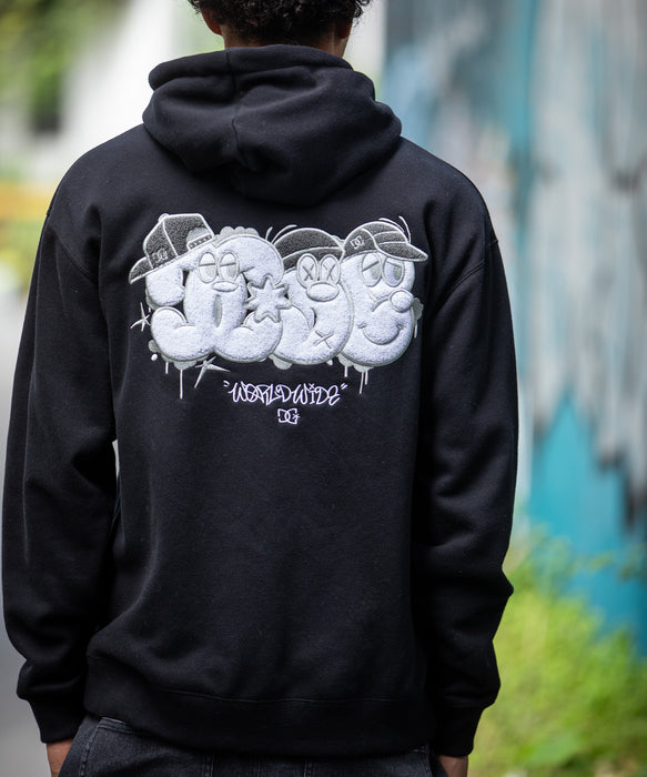 DC Shoes 25 SK CREW PH フーディ パーカー 裏起毛 メンズ