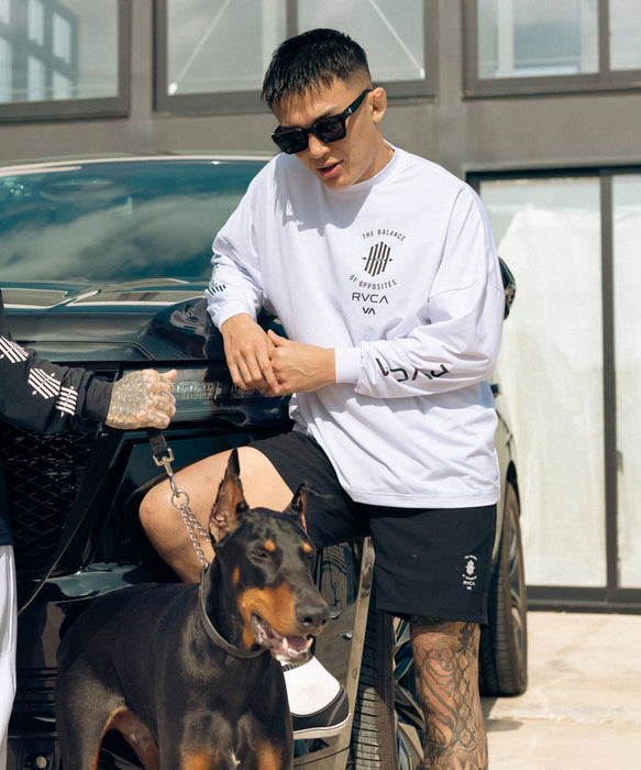 RVCA SPORT メンズ 【RVCA×KHI】 LT ストレッチ・ドライ ロンT 【2026年秋冬モデル】
