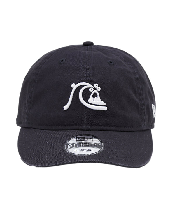 【 QUIKSILVER | NEW ERA 】QUIKSILVER メンズ 930CS キャップ ニューエラ ネイビー 紺 【2025年秋冬モデル】