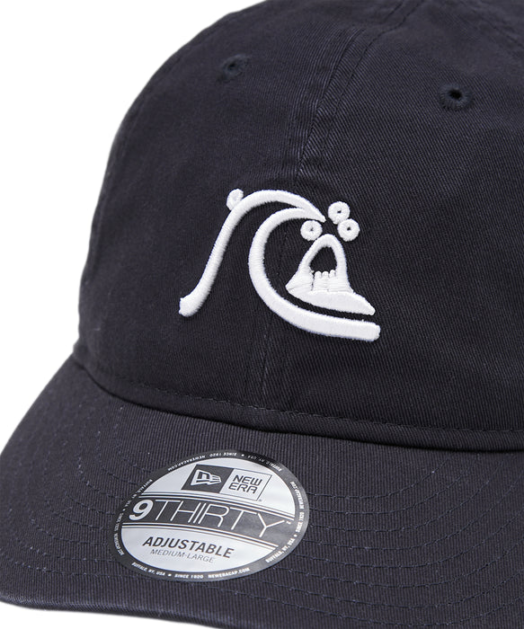【 QUIKSILVER | NEW ERA 】QUIKSILVER メンズ 930CS キャップ ニューエラ ネイビー 紺 【2025年秋冬モデル】