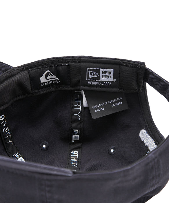 【 QUIKSILVER | NEW ERA 】QUIKSILVER メンズ 930CS キャップ ニューエラ ネイビー 紺 【2025年秋冬モデル】