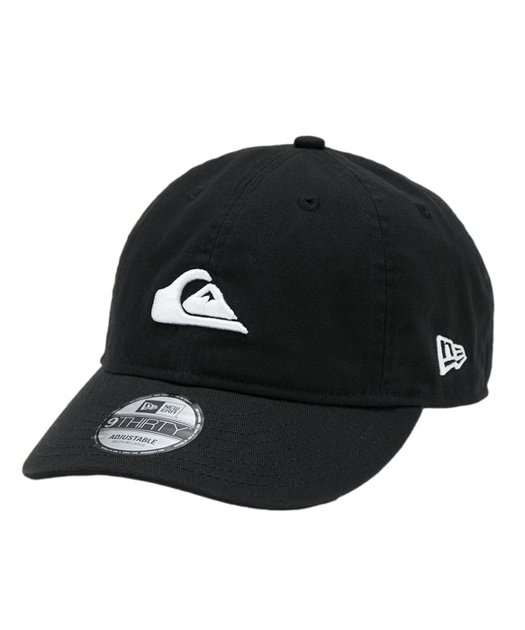 【 QUIKSILVER | NEW ERA 】QUIKSILVER メンズ 930CS ニューエラ  キャップ ブラック 黒 【2025年秋冬モデル】