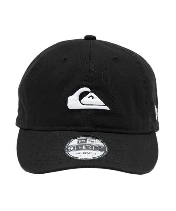 【 QUIKSILVER | NEW ERA 】QUIKSILVER メンズ 930CS ニューエラ  キャップ ブラック 黒 【2025年秋冬モデル】