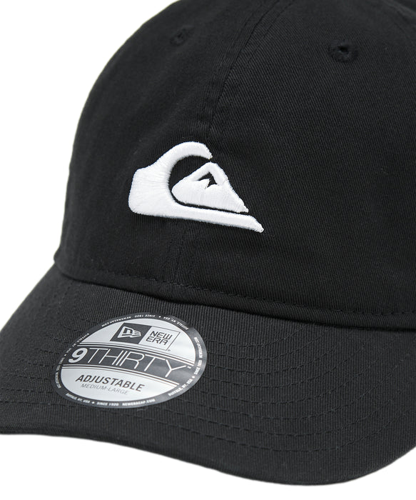 【 QUIKSILVER | NEW ERA 】QUIKSILVER メンズ 930CS ニューエラ  キャップ ブラック 黒 【2025年秋冬モデル】