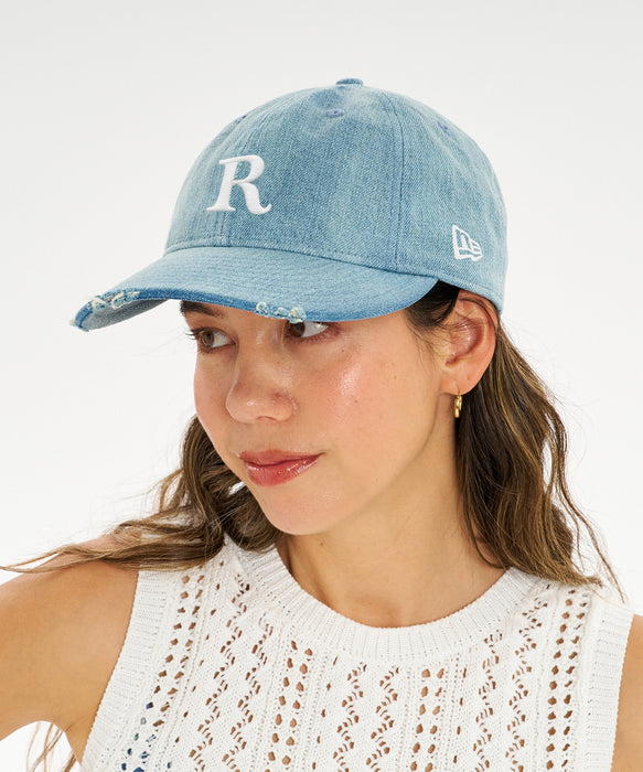 【NEW ERA】ROXY コラボキャップ 930CS ROXY WASH DENIM BLU【2026年夏モデル】