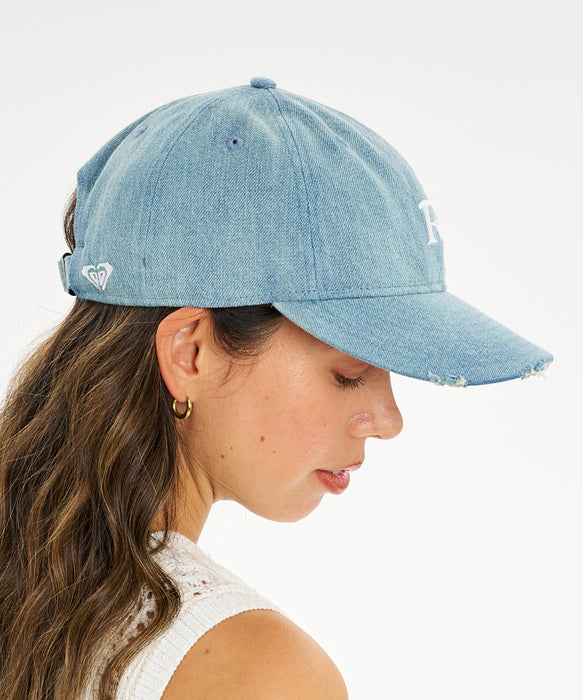 【NEW ERA】ROXY コラボキャップ 930CS ROXY WASH DENIM BLU【2026年夏モデル】