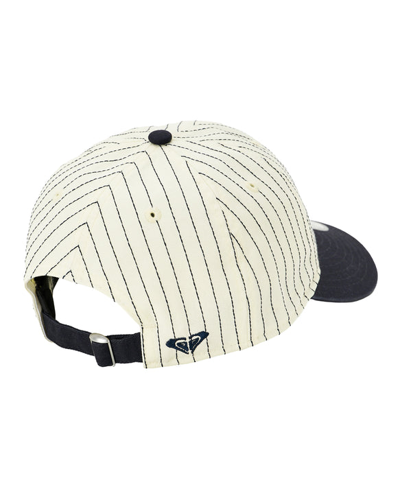 【NEW ERA】ROXY コラボキャップ 930CS ROXY PIN STRIPE 2TONE CRM NVY 【2026年夏モデル】