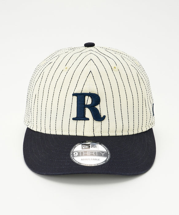 【NEW ERA】ROXY コラボキャップ 930CS ROXY PIN STRIPE 2TONE CRM NVY 【2026年夏モデル】
