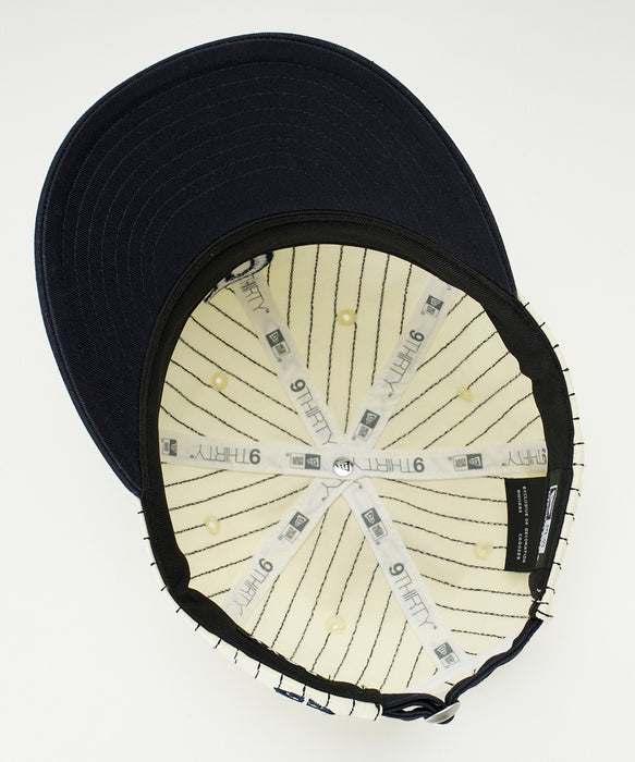 【NEW ERA】ROXY コラボキャップ 930CS ROXY PIN STRIPE 2TONE CRM NVY 【2026年夏モデル】