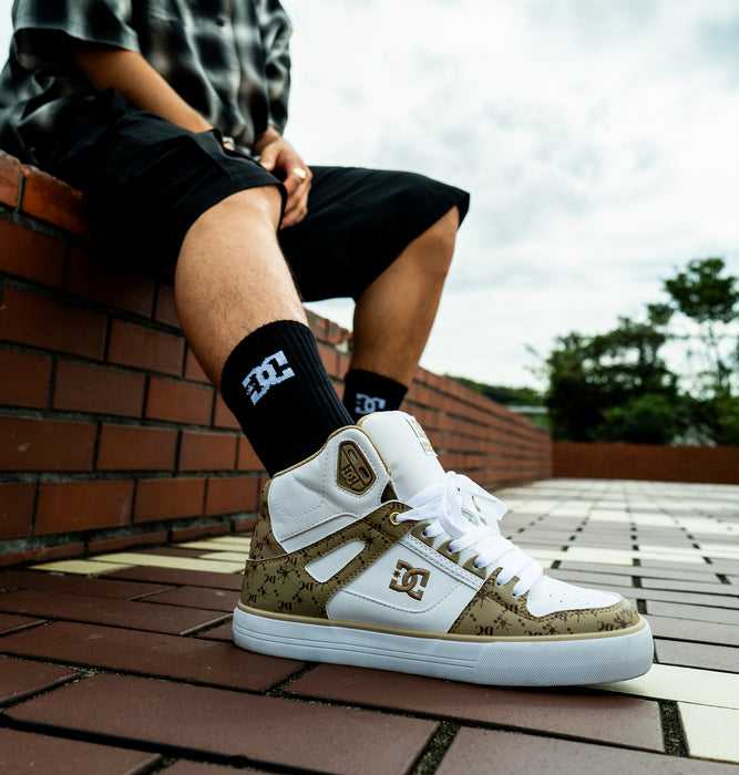 DC SHOES PURE HIGH-TOP SE SN メンズ フットウェア