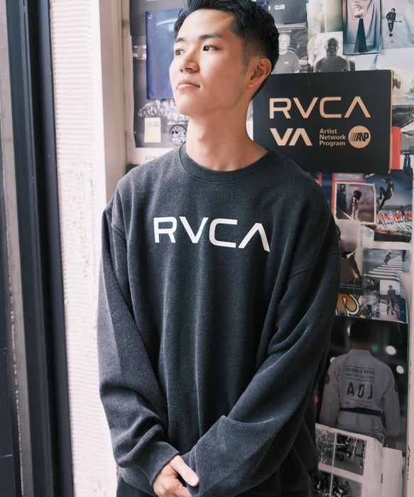 【SALE】RVCA メンズ BIG RVCA FADE CR トレーナー 【2025年秋冬モデル】