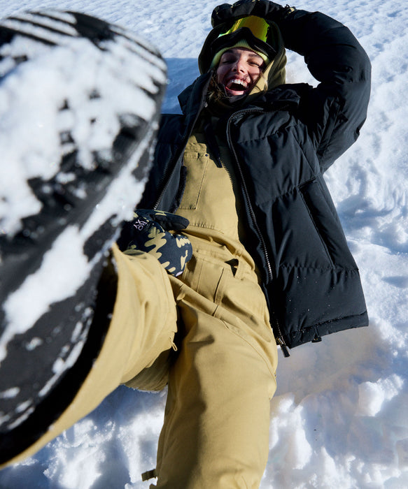 ROXY ウィメンズ RIDEOUT BIB PT ビブパンツ つなぎ ワンピース スノーパンツ サイドファスナー付き【25-26SNOWモデル】