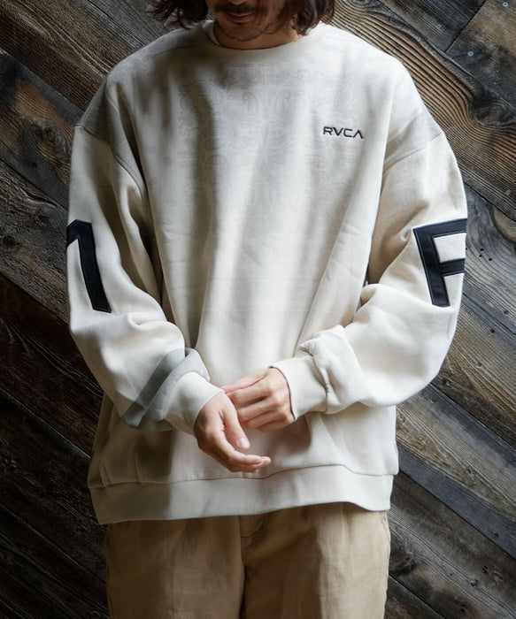 【SALE】RVCA メンズ FADE BACK SIDE ARCH RVCA トレーナー 【2025年秋冬モデル】