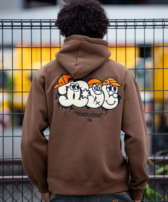 OUTLET】DC Shoes 25 SK CREW PH フーディ パーカー 裏起毛 メンズ