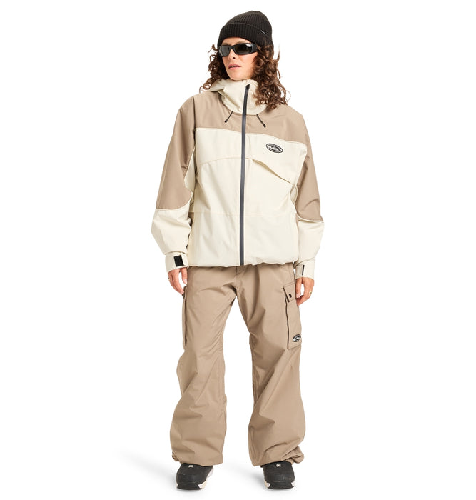 【OUTLET】QUIKSILVER メンズ SNOW DOWN CARGO PT スノーパンツ 20,000mm防水 20K リラックスフィット