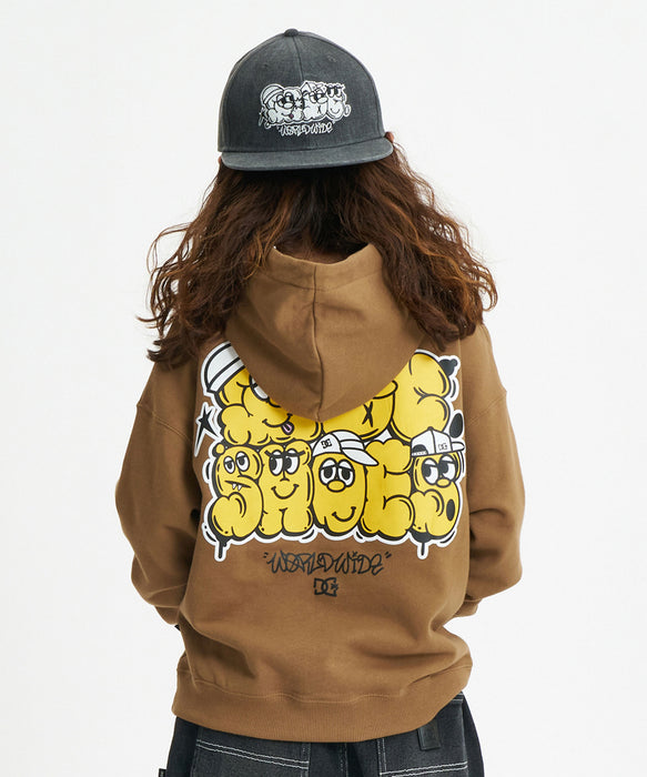 DC SHOES キッズ 26 KD SK TEAM PH パーカー 【2026年秋冬モデル】