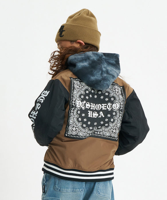 DC SHOES キッズ 26 KD VARSITY JACKET ジャケット 【2026年秋冬モデル】