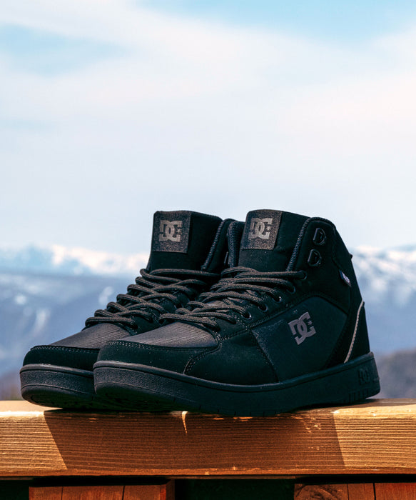 《防水・撥水・防滑》DC SHOES ユニセックス ハイカットスニーカー RAIVN HI フットウェア 【2026年秋冬モデル】