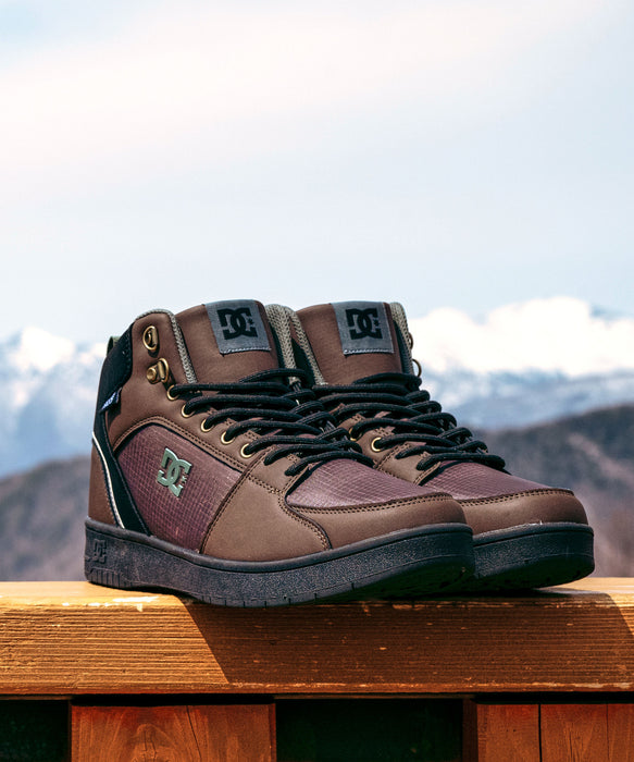 《防水・撥水・防滑》DC SHOES ユニセックス ハイカットスニーカー RAIVN HI フットウェア 【2026年秋冬モデル】