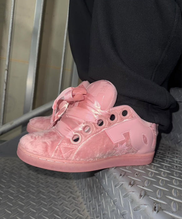 【直営店限定】DC SHOES ウィメンズスニーカー WS COURT GRAFFIK PUFF フットウェア 【2026年秋冬モデル】