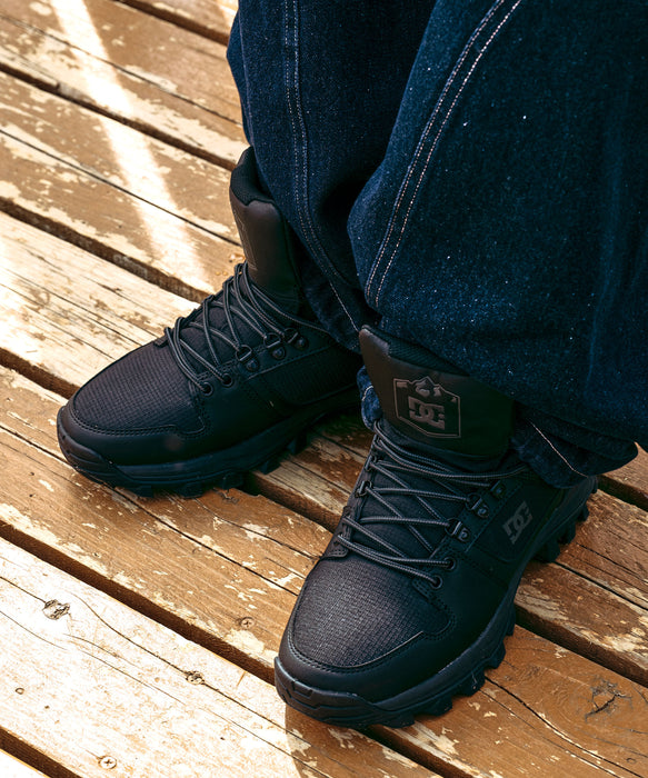 《防水・撥水・防滑・保温》DC SHOES ユニセックス ハイカットスニーカー DC GLAZE HI フットウェア 【2026年秋冬モデル】