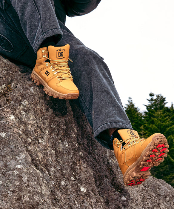《防水・撥水・防滑・保温》DC SHOES ユニセックス ハイカットスニーカー DC GLAZE HI フットウェア 【2026年秋冬モデル】